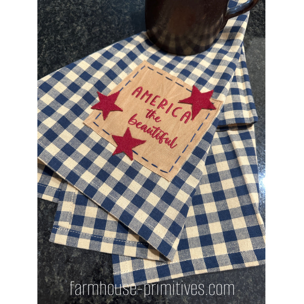 Bee Happy Dish Towel – Farmhouse-Primitives