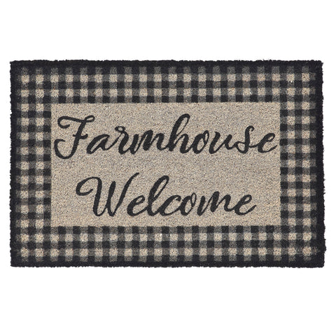 Finders Keepers Farmhouse Welcome Coir Floor Mat SIZE CHOICE