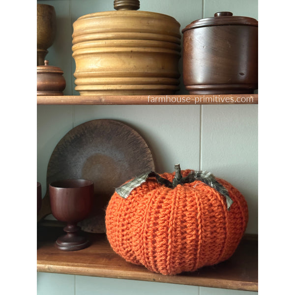 Handmade Fall Pumpkin SIZE CHOICE
