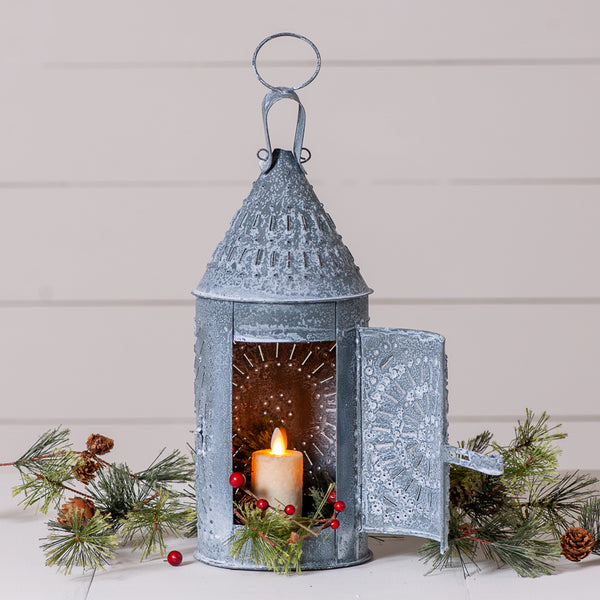 15 inch Weathered Revere Candle Lantern