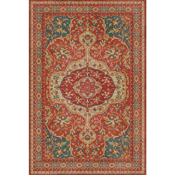 Persian Bazaar Farahan Floorcloth COLOR CHOICE - Farmhouse-Primitives