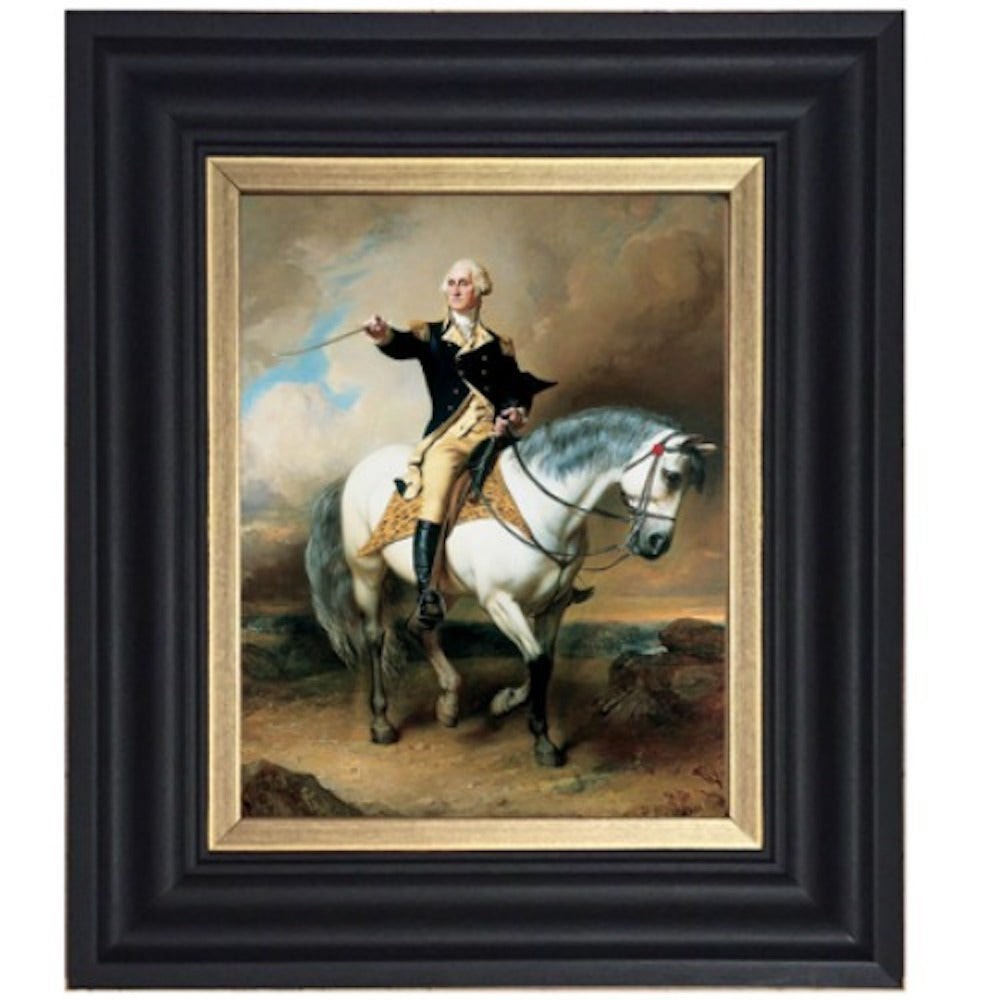 general george washington on horse
