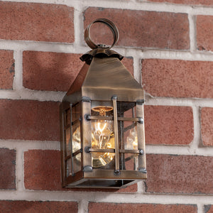 Barn lantern in copper or brass