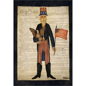 Uncle Sam Print Framed