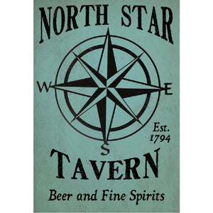 North Star Tavern Print Framed
