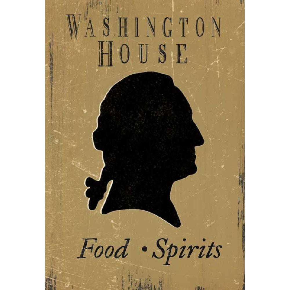 Washington House Print Framed