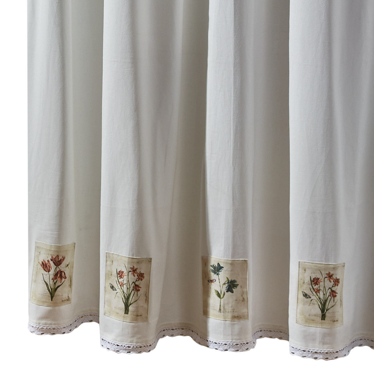 Antiquarian Blooms Shower Curtain