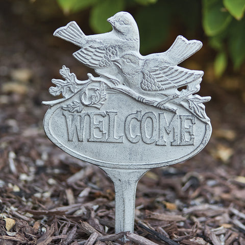 Birdy Welcome Sign