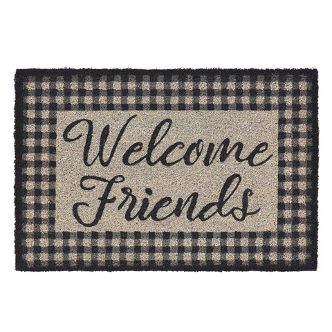 Finders Keepers Welcome Friends Coir Floor Mat SIZE CHOICE