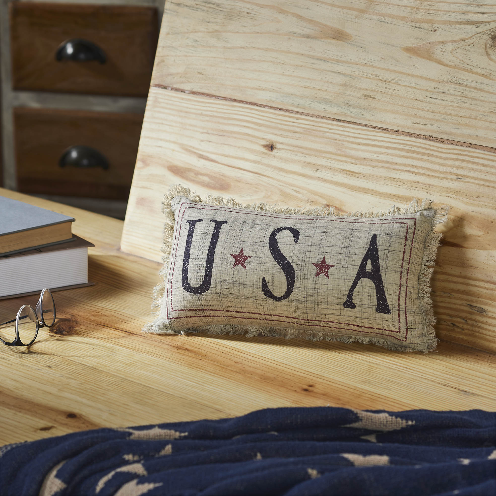 My Country USA Accent Pillow