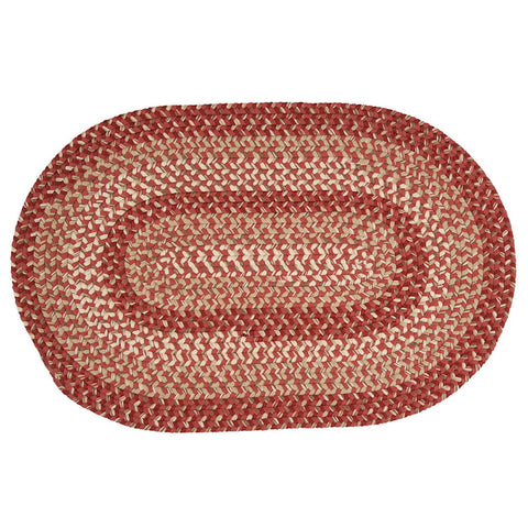 Braxton Braided Oval Mat COLOR/SIZE CHOICE