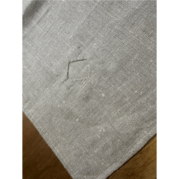 Linen Table Mat with Patches