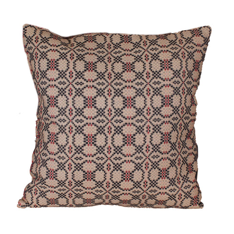 Kendall Jacquard Black Accent Pillow Cover