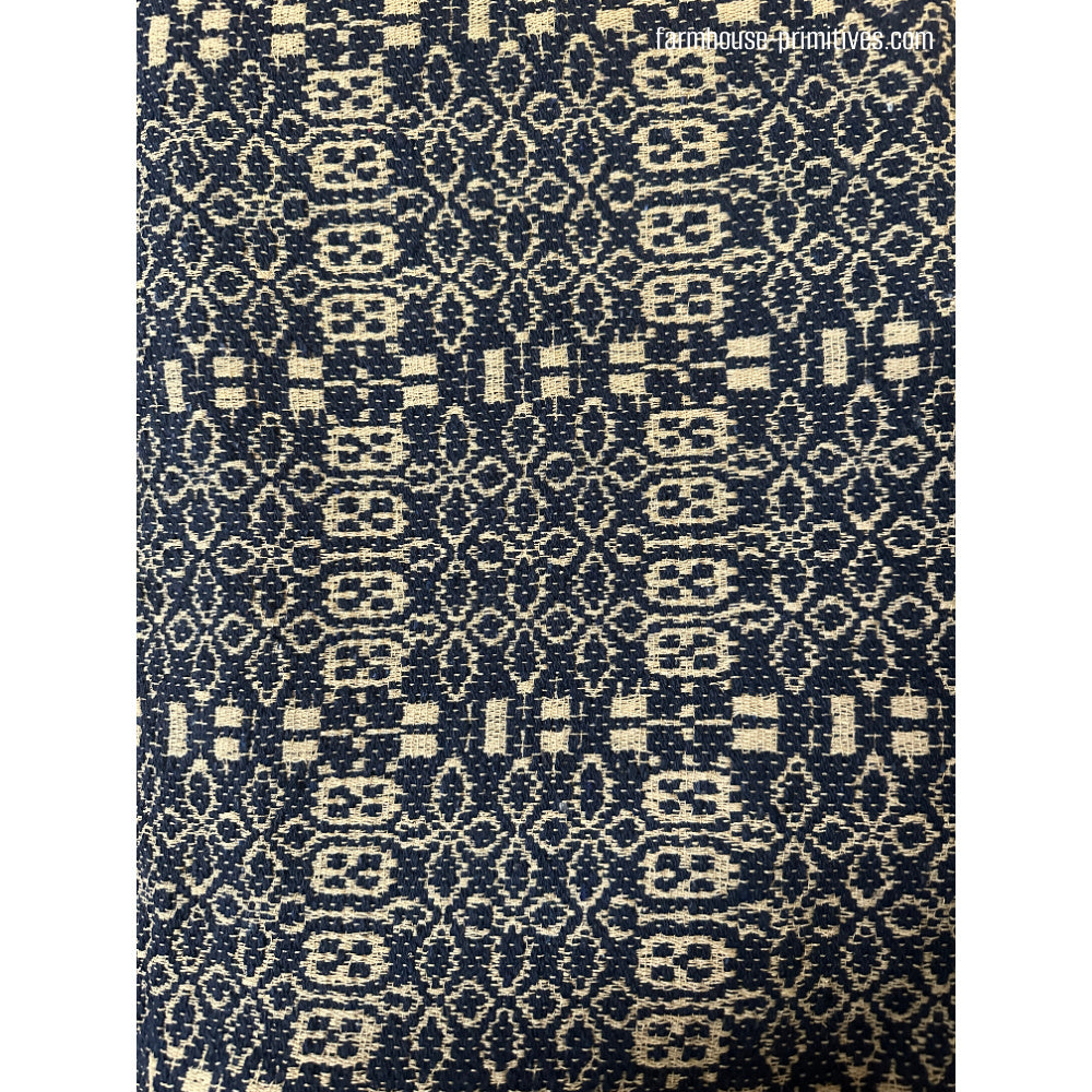 Wentworth Navy/Linen Color Table Topper