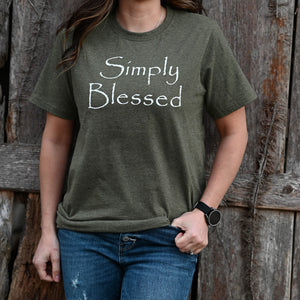 Simply Blessed T Shirt