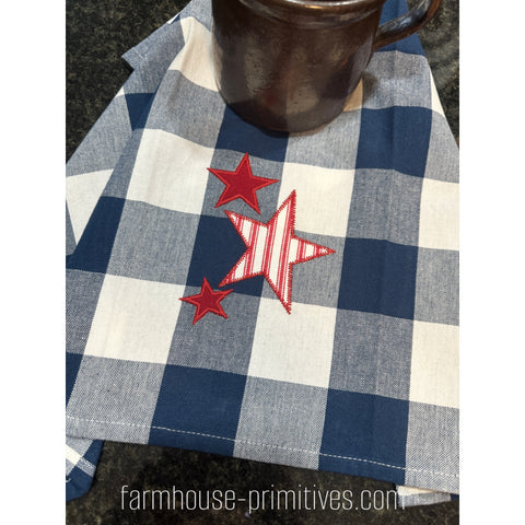 Three Star Americana Dish Towel