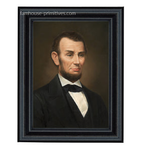 Abraham Lincoln Framed - Farmhouse-Primitives
