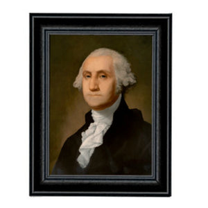 George Washington Framed Canvas Print - Farmhouse-Primitives