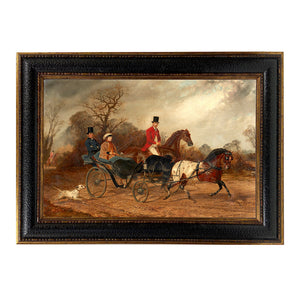 Lady Clifford-Constable Driving a Carriage SPECIAL ORDER - Farmhouse-Primitives