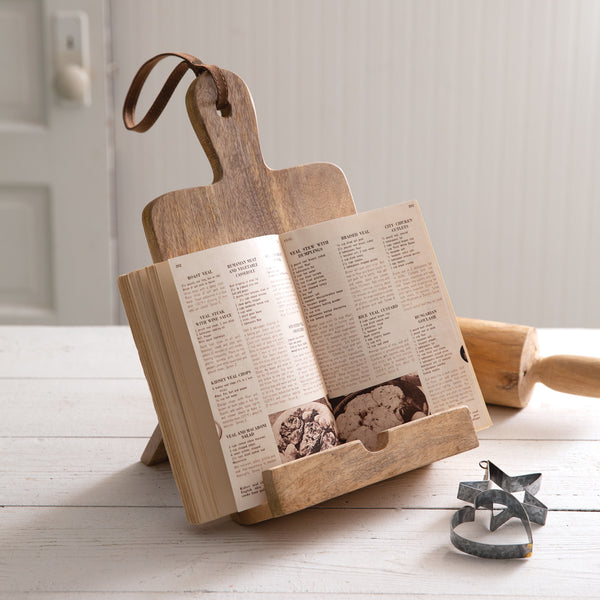 Cutting Board iPad/Cookbook Stand