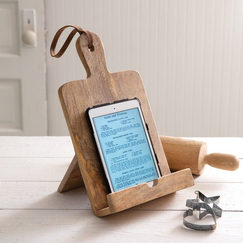 Cutting Board iPad/Cookbook Stand