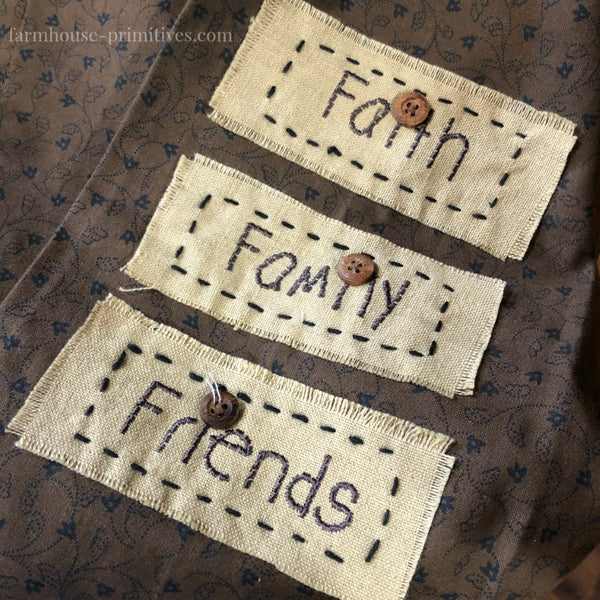 Faith Family Friends Towel - Farmhouse-Primitives