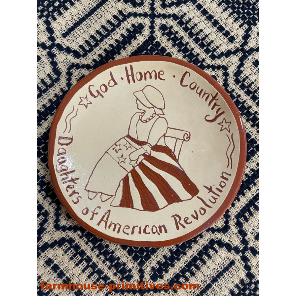 Daughters of the American Revolution God Home Country - Farmhouse-Primitives