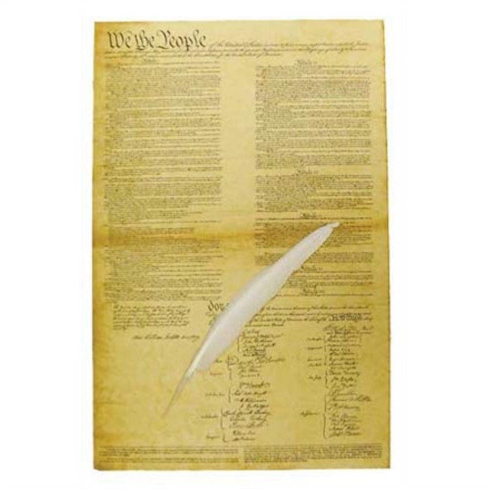 United States Constitution and Feather Quill - Farmhouse-Primitives