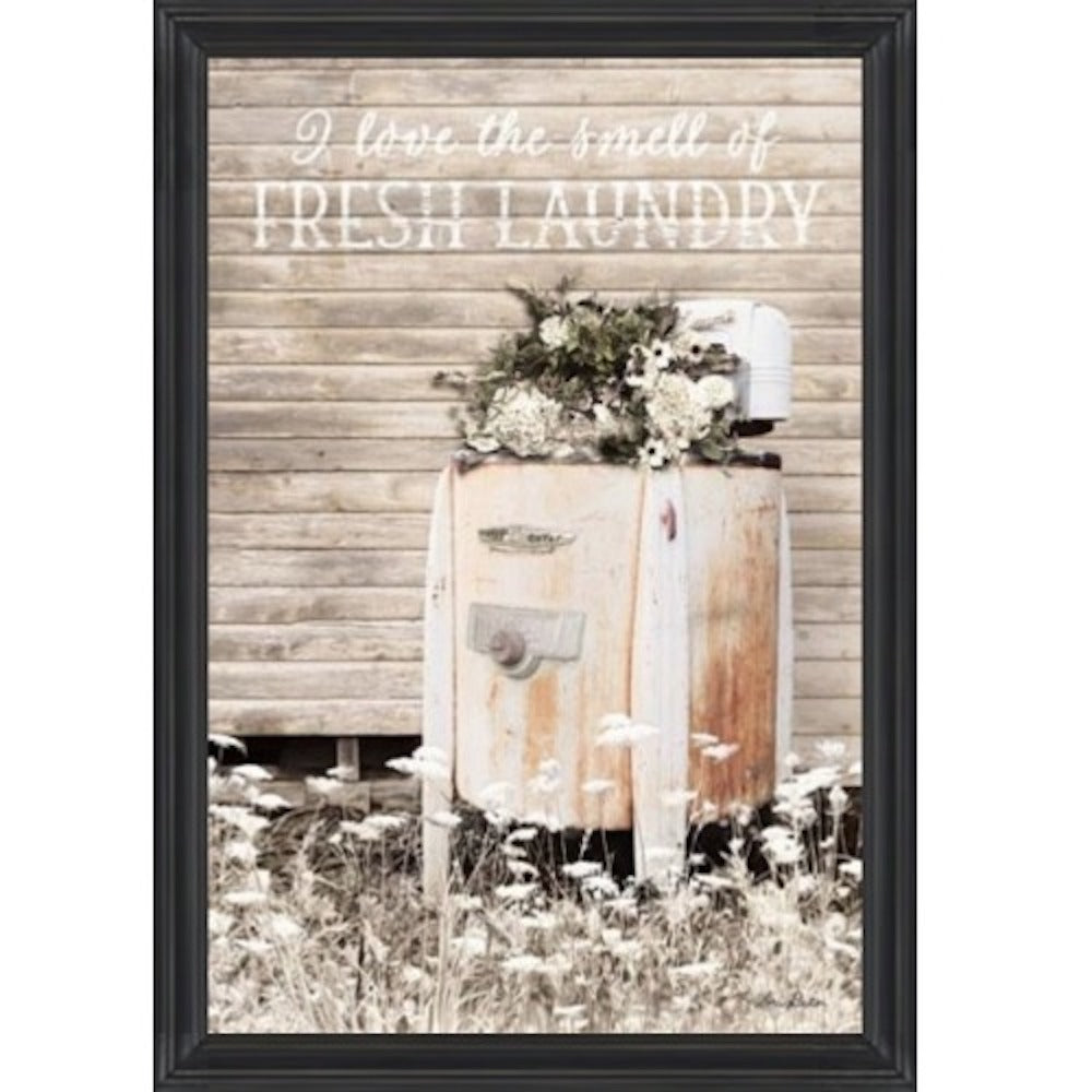 Laundry Print Fresh Laundry - Farmhouse-Primitives