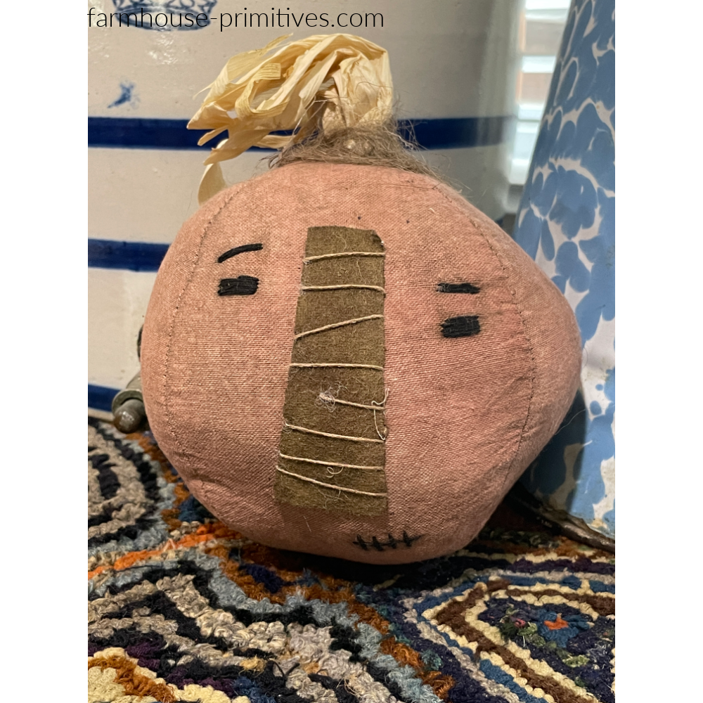 Barney the Pumpkin Head - Farmhouse-Primitives