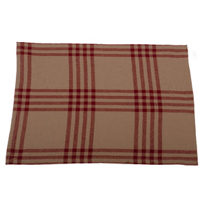 Chesterfield Check Red Kitchen Placemats - Farmhouse-Primitives