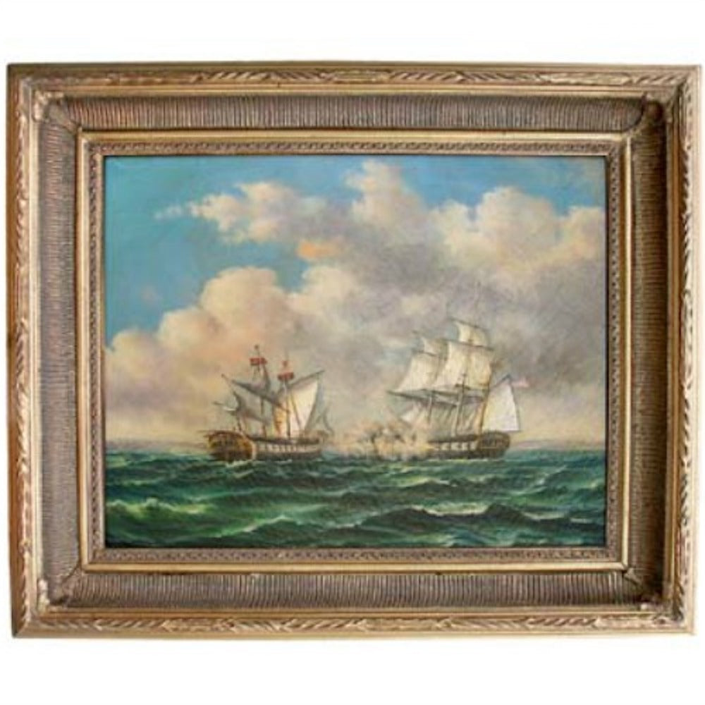 HMS Macedonia and USS United States Framed SPECIAL ORDER - Farmhouse-Primitives