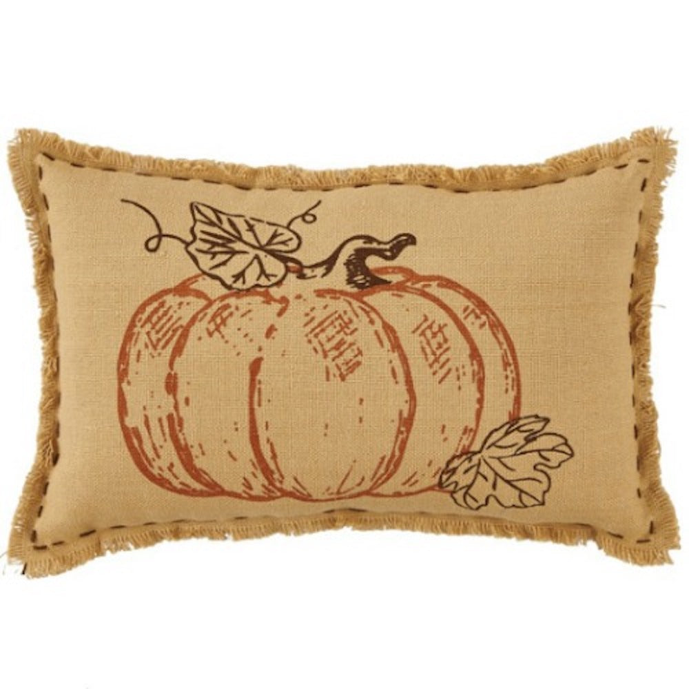 Pumpkin Accent Pillow - Farmhouse-Primitives