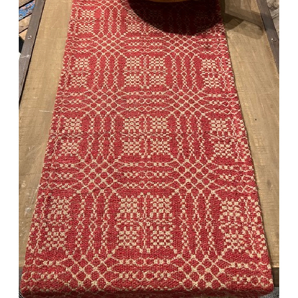 Nantucket Weave Red/Tan Bedding