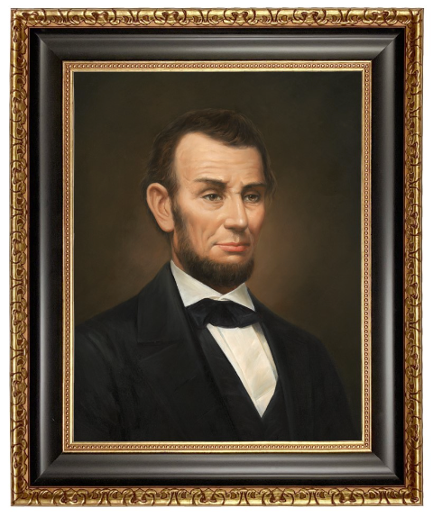 President Abraham Lincoln Portrait SPECIAL ORDER - Farmhouse-Primitives