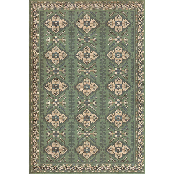 Persian Bazaar Hamadan Floorcloth COLOR CHOICE
