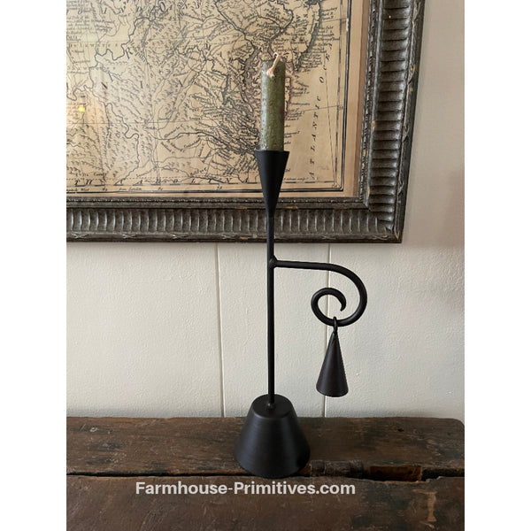 Adams Candlestick with D'outer - Farmhouse-Primitives
