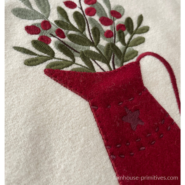 Holiday Pitcher Table Runner