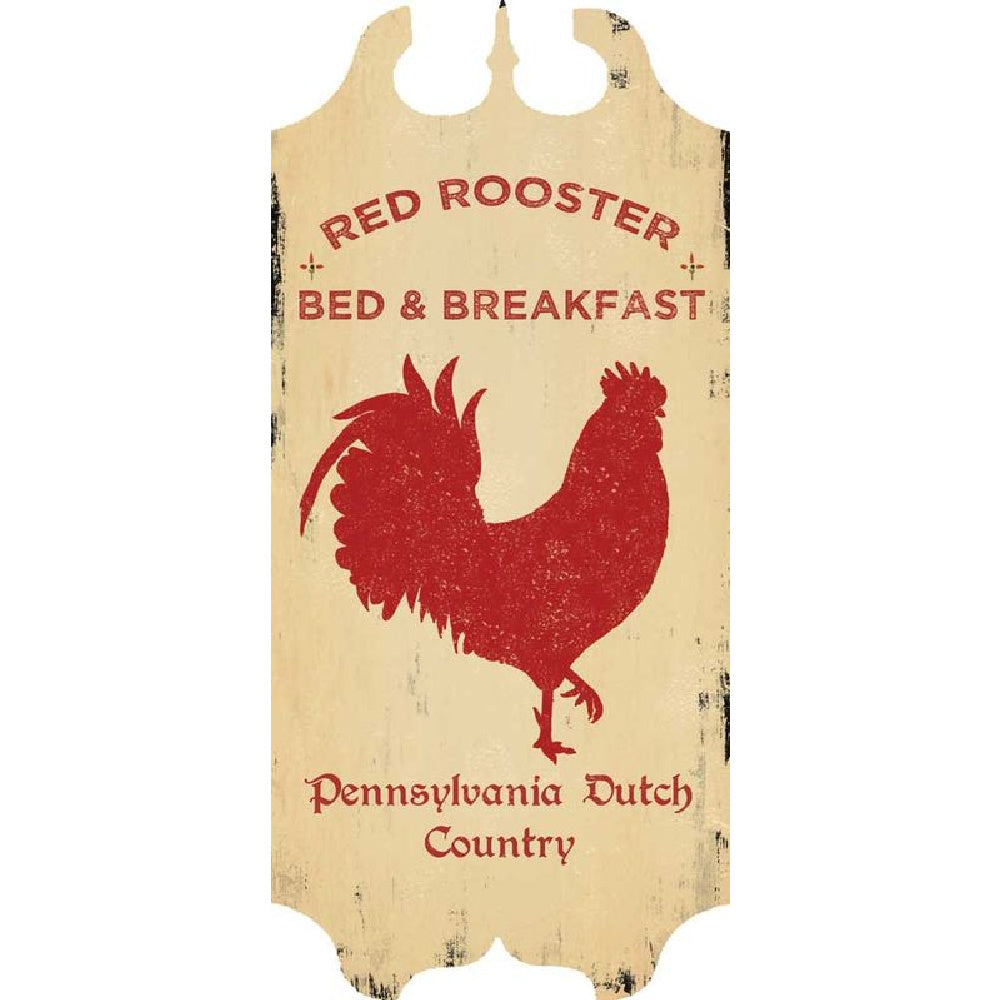 Red Rooster Bed 'n Breakfast Tavern Sign
