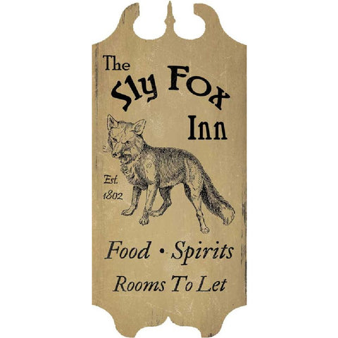 Sly Fox Inn Tavern Sign