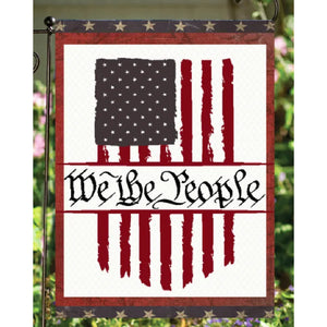 We The People Garden Flag - Farmhouse-Primitives